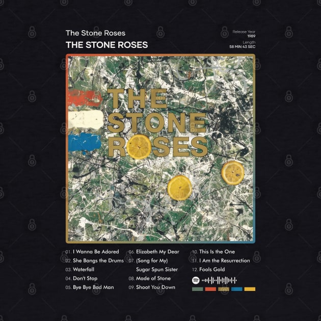 The Stone Roses - The Stone Roses Tracklist Album by 80sRetro